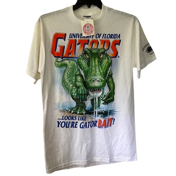 Jerzees Other - Vintage 90's UF Gators "Looks Like You're Gator Bait" Short Sleeve Tee
